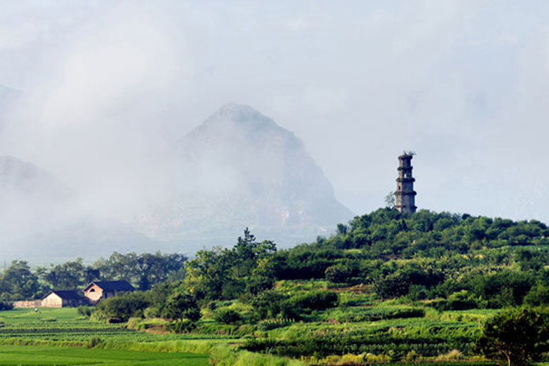 文星塔全景